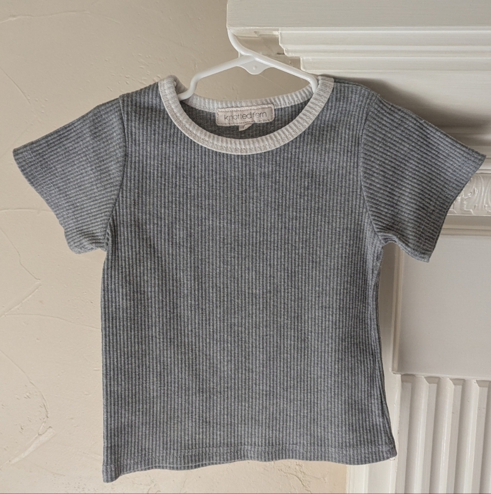 Knotted Fern | Vintage Style Ribbed Shirt